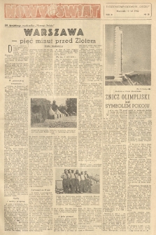 Nowy Świat. Tygodniowy dodatek Głosu Wielkopolskiego. 1952.07.13 R.3 nr28