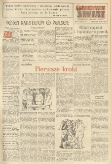 Nowy Świat. Tygodniowy dodatek Głosu Wielkopolskiego. 1952.11.30 R.3 nr47