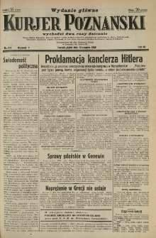 Kurier Poznański 1935.09.13 R.30 nr 419