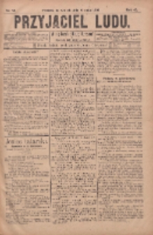 Przyjaciel Ludu : najstarsze i najtańsze pismo codzienne dla ludu polskiego 1905.05.16 R.45 Nr58