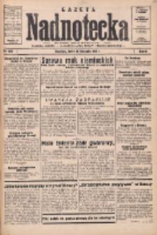 Gazeta Nadnotecka: pismo codzienne 1936.11.18 R.16 Nr269