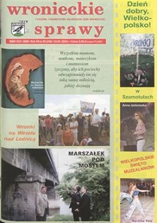 Wronieckie Sprawy 2002.05.23 R.12 Nr20(250)