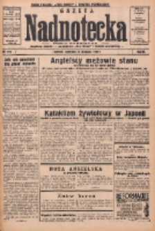 Gazeta Nadnotecka: pismo codzienne 1936.11.22 R.16 Nr273