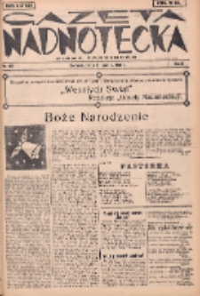 Gazeta Nadnotecka: pismo codzienne 1936.12.25 R.16 Nr300