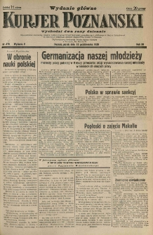 Kurier Poznański 1935.10.18 R.30 nr 479