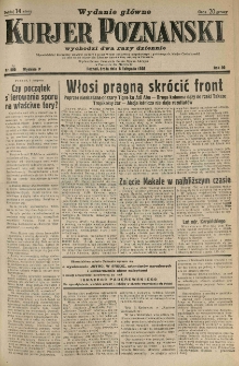 Kurier Poznański 1935.11.06 R.30 nr 509