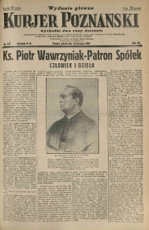 Kurier Poznański 1935.11.09 R.30 nr 515