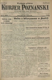 Kurier Poznański 1934.01.25 R.29 nr 37