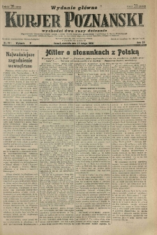 Kurier Poznański 1934.02.17 R.29 nr 77