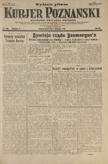 Kurier Poznański 1934.11.09 R.29 nr 509