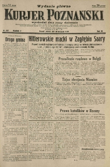 Kurier Poznański 1934.11.20 R.29 nr 527