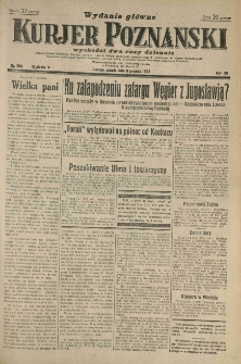 Kurier Poznański 1934.12.08 R.29 nr 559