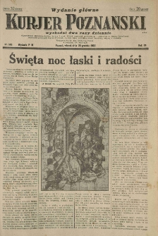 Kurier Poznański 1934.12.25 R.29 nr 585