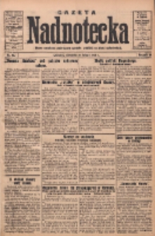 Gazeta Nadnotecka: pismo narodowe poświęcone sprawie polskiej na ziemi nadnoteckiej 1933.02.19 R.13 Nr41
