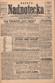 Gazeta Nadnotecka: pismo codzienne 1936.03.25 R.16 Nr71