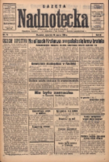 Gazeta Nadnotecka: pismo codzienne 1936.03.26 R.16 Nr72