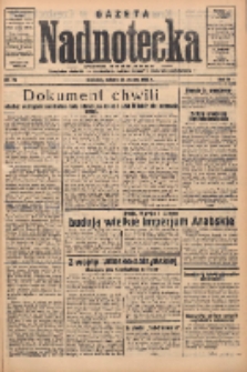 Gazeta Nadnotecka: pismo codzienne 1936.03.28 R.16 Nr74