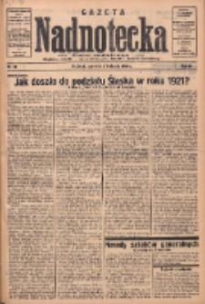 Gazeta Nadnotecka: pismo codzienne 1936.04.02 R.16 Nr78