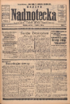Gazeta Nadnotecka: pismo codzienne 1936.04.12 R.16 Nr87