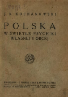 Polska w świetle psychiki własnej i obcej
