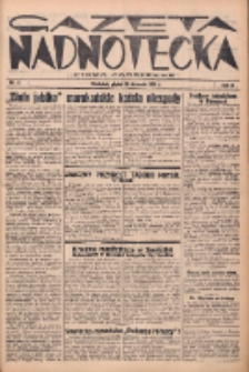 Gazeta Nadnotecka: pismo codzienne 1937.01.15 R.17 Nr11