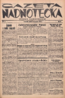 Gazeta Nadnotecka: pismo codzienne 1937.01.22 R.17 Nr17