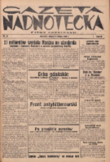 Gazeta Nadnotecka: pismo codzienne 1937.02.09 R.17 Nr31