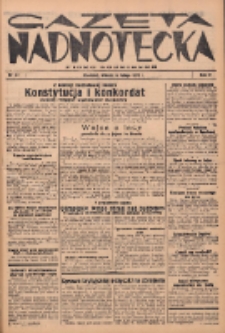 Gazeta Nadnotecka: pismo codzienne 1937.02.16 R.17 Nr37