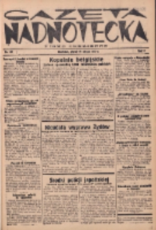 Gazeta Nadnotecka: pismo codzienne 1937.02.19 R.17 Nr40