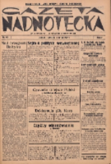 Gazeta Nadnotecka: pismo codzienne 1937.02.21 R.17 Nr42
