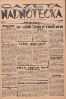 Gazeta Nadnotecka: pismo codzienne 1937.03.16 R.17 Nr61