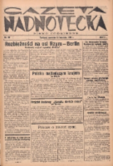 Gazeta Nadnotecka: pismo codzienne 1937.04.22 R.17 Nr92