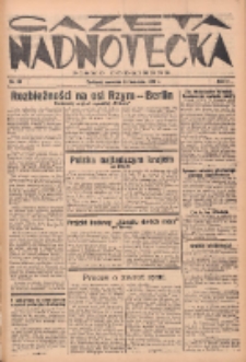 Gazeta Nadnotecka: pismo codzienne 1937.04.22 R.17 Nr92