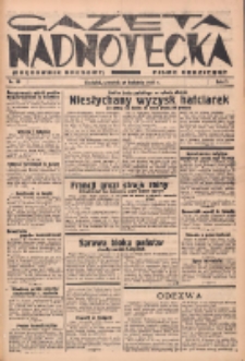 Gazeta Nadnotecka: pismo codzienne 1937.04.29 R.17 Nr98
