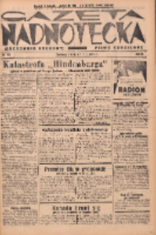 Gazeta Nadnotecka: pismo codzienne 1937.05.09 R.17 Nr105