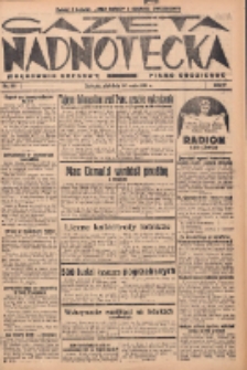 Gazeta Nadnotecka: pismo codzienne 1937.05.30 R.17 Nr121