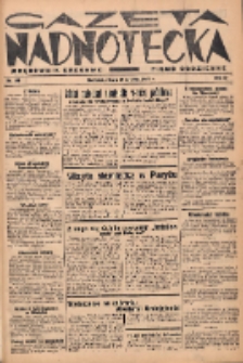 Gazeta Nadnotecka: pismo codzienne 1937.06.19 R.17 Nr138