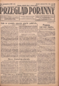 Przegląd Poranny: pismo niezależne i bezpartyjne 1923.03.06 R.3 Nr63