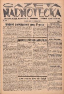 Gazeta Nadnotecka: pismo codzienne 1937.07.15 R.17 Nr159
