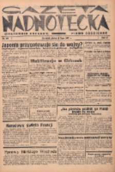 Gazeta Nadnotecka: pismo codzienne 1937.07.16 R.17 Nr160