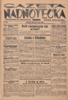 Gazeta Nadnotecka: pismo codzienne 1937.07.22 R.17 Nr165