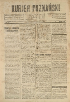 Kurier Poznański 1918.01.04 R.13 nr 3