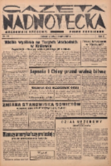 Gazeta Nadnotecka: pismo codzienne 1937.08.07 R.17 Nr179