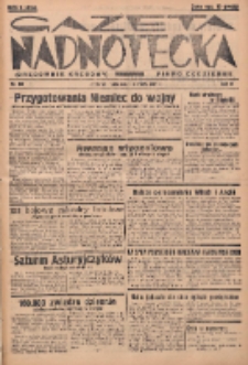 Gazeta Nadnotecka: pismo codzienne 1937.08.08 R.17 Nr180