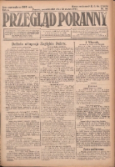 Przegląd Poranny: pismo niezależne i bezpartyjne 1923.03.12 R.3 Nr69