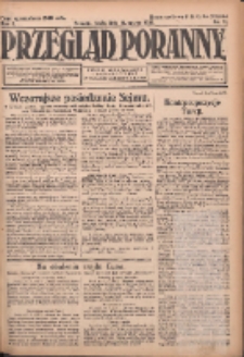 Przegląd Poranny: pismo niezależne i bezpartyjne 1923.03.14 R.3 Nr71