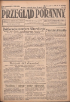 Przegląd Poranny: pismo niezależne i bezpartyjne 1923.03.15 R.3 Nr72