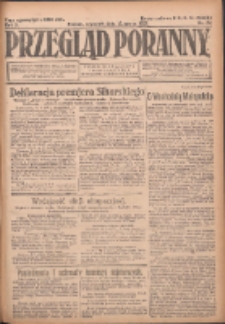Przegląd Poranny: pismo niezależne i bezpartyjne 1923.03.15 R.3 Nr72