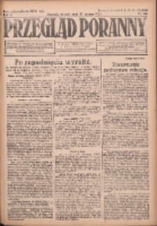 Przegląd Poranny: pismo niezależne i bezpartyjne 1923.03.27 R.3 Nr84