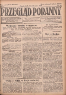 Przegląd Poranny: pismo niezależne i bezpartyjne 1923.03.28 R.3 Nr85